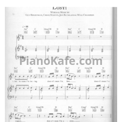 Ноты Coldplay - Lost (Версия 2) - предпросмотр