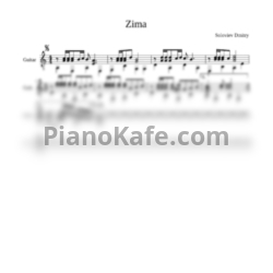 Ноты Дмитрий Соловьёв - Зима - предпросмотр