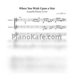Ноты Pillole Disney - When you wish upon a star (Acapella Disney cover)