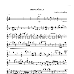 Ноты Lindsey Stirling - Ascendance (Версия 2) - предпросмотр