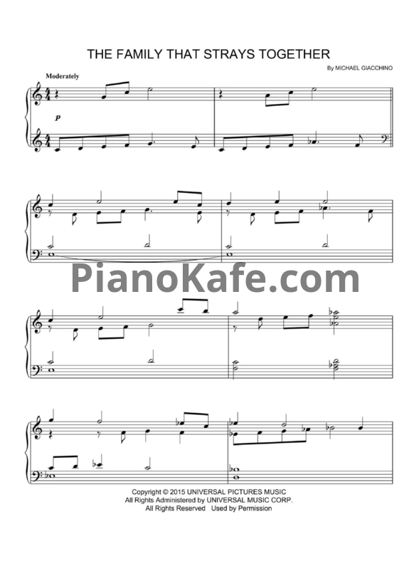Ноты Michael Giacchino - Jurassic World: Music from the motion picture soundtrack (Книга нот) - PianoKafe.com