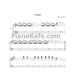 Ноты Edward Weiss - Cirrus - предпросмотр