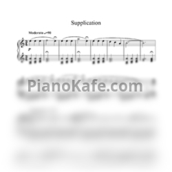 Ноты Ilya Beshevli - Supplication - предпросмотр