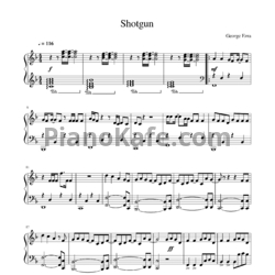 Ноты George Ezra - Shotgun