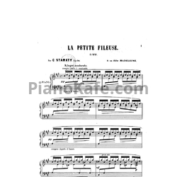 Ноты Камиль Стамати - La petite fileuse (Op. 35) - предпросмотр