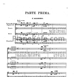 Ноты Георг Гендель - Оратория "О радости, печали и мудрости" (HWV 55) - предпросмотр