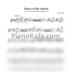 Ноты Ernesto Köhler - Insects' dance - предпросмотр