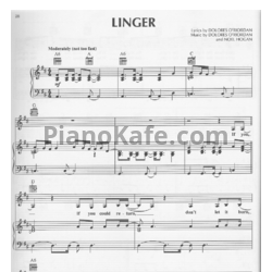 Ноты The Cranberries - Linger - предпросмотр