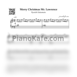 Ноты Ryuichi Sakamoto - Merry Christmas Mr. Lawrence
