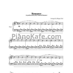 Ноты My Chemical Romance - Romance - предпросмотр