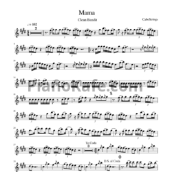 Ноты Clean Bandit feat. Ellie Goulding - Mama - предпросмотр