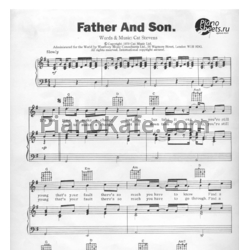 Ноты Cat Stevens - The great song of Cat Stevens (Книга нот) - предпросмотр