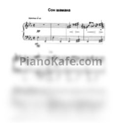 Ноты Татьяна Шалгинова - Сон шамана - предпросмотр