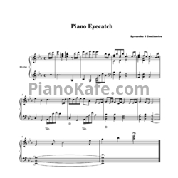 Ноты Tenmon - Piano eyecatch, ноты к аниме "5 сантиметров в секунду" - предпросмотр