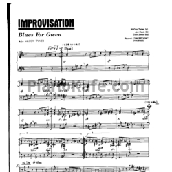 Ноты McCoy Tyner - Jazz improvisation