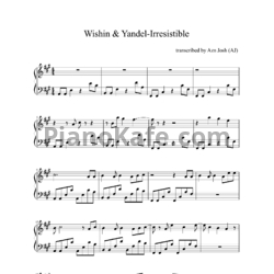 Ноты Wishin & Yandel - Irresistible