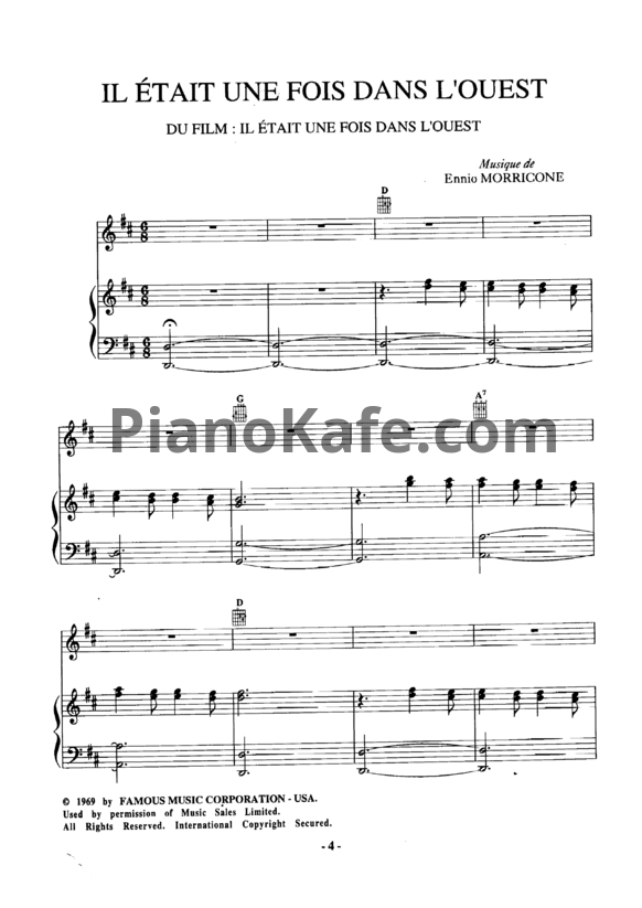Ноты Ennio Morricone - Best of (Книга нот) - PianoKafe.com
