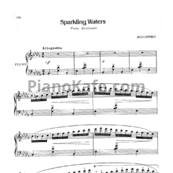 Ноты Zez Confrey - Sparkling waters - предпросмотр