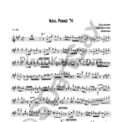 Ноты Maceo Parker - Soul power '74