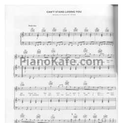 Ноты Sting - The anthology (Книга нот) - предпросмотр