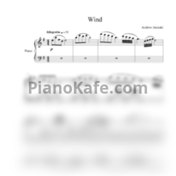 Ноты Andrew Jasinski - Wind - предпросмотр