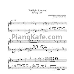 Ноты Takuma Terashima - Sunlight avenue - предпросмотр