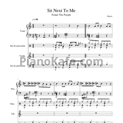 Ноты Foster The People - Sit next to me