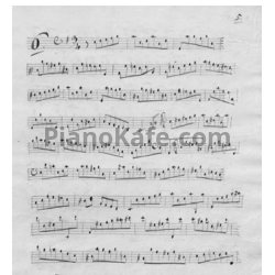 Ноты Иосиф Абако - Каприччио №6 для виолончели соло ми минор - предпросмотр