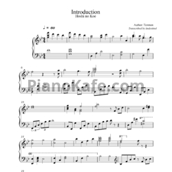 Ноты Tenmon - Introduction - предпросмотр