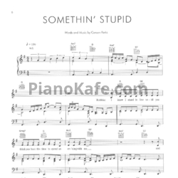 Ноты Robbie Williams and Nicole Kidman - Something stupid - предпросмотр