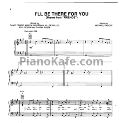 Ноты The Rembrandts - I'll be there for you - предпросмотр