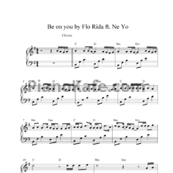 Ноты Flo Rida feat. Ne-Yo - Be on you - предпросмотр