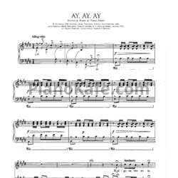 Ноты Osman Perez Freire - Ай-яй-яй - предпросмотр