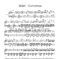 Ноты Skillet - Comatose (Версия 3) - предпросмотр