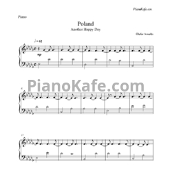 Ноты Olafur Arnalds - Poland - предпросмотр