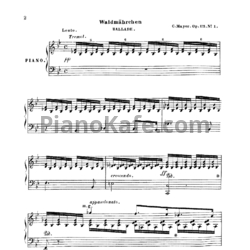 Ноты Ш. Майер - 12 маленьких характеристических тональных картинки для фортепиано - предпросмотр