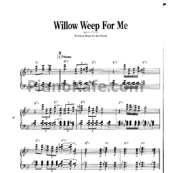Ноты Red Garland - Willow weep for me