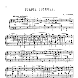 Ноты Людвиг Шитте - 2 Morceaux - предпросмотр