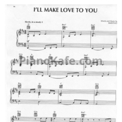 Ноты Boyz II Men - I'll make love to you - предпросмотр