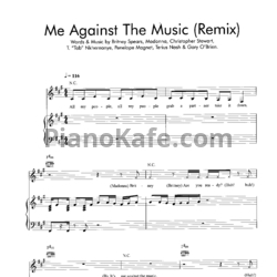 Ноты Britney Spears - In the zone (Книга нот) - предпросмотр