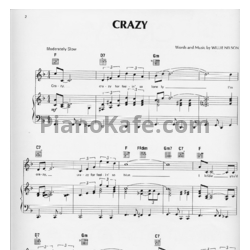 Ноты Willie Nelson - Crazy