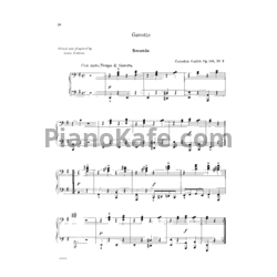 Ноты Корнелиус Гурлитт - Гавот (Op. 163, №2) для фортепиано в 4 руки - предпросмотр