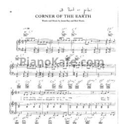 Ноты Jamiroquai - Corner of the Earth - предпросмотр