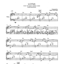 Ноты Secret Garden - Lotus (для пианино и скрипки) - предпросмотр