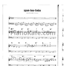 Ноты Esbjörn Svensson Trio - Spam-boo-limbo - предпросмотр