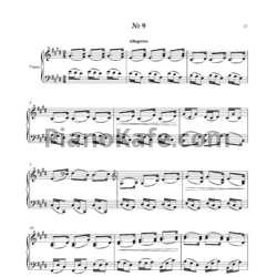 Ноты Владимир Полионный - Прелюдия и фуга №9 - предпросмотр