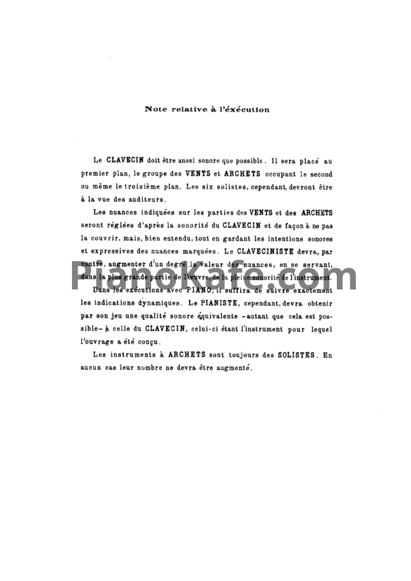 Ноты Мануэль де Фалья - Концерт для клавесина и камерного ансамбля - PianoKafe.com