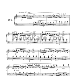 Ноты Д. Скарлатти - Соната K1 ре минор - предпросмотр