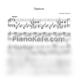 Ноты Alexander Demidov - Typhoon - предпросмотр