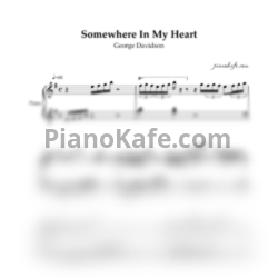 Ноты George Davidson - Somewhere in my heart - предпросмотр